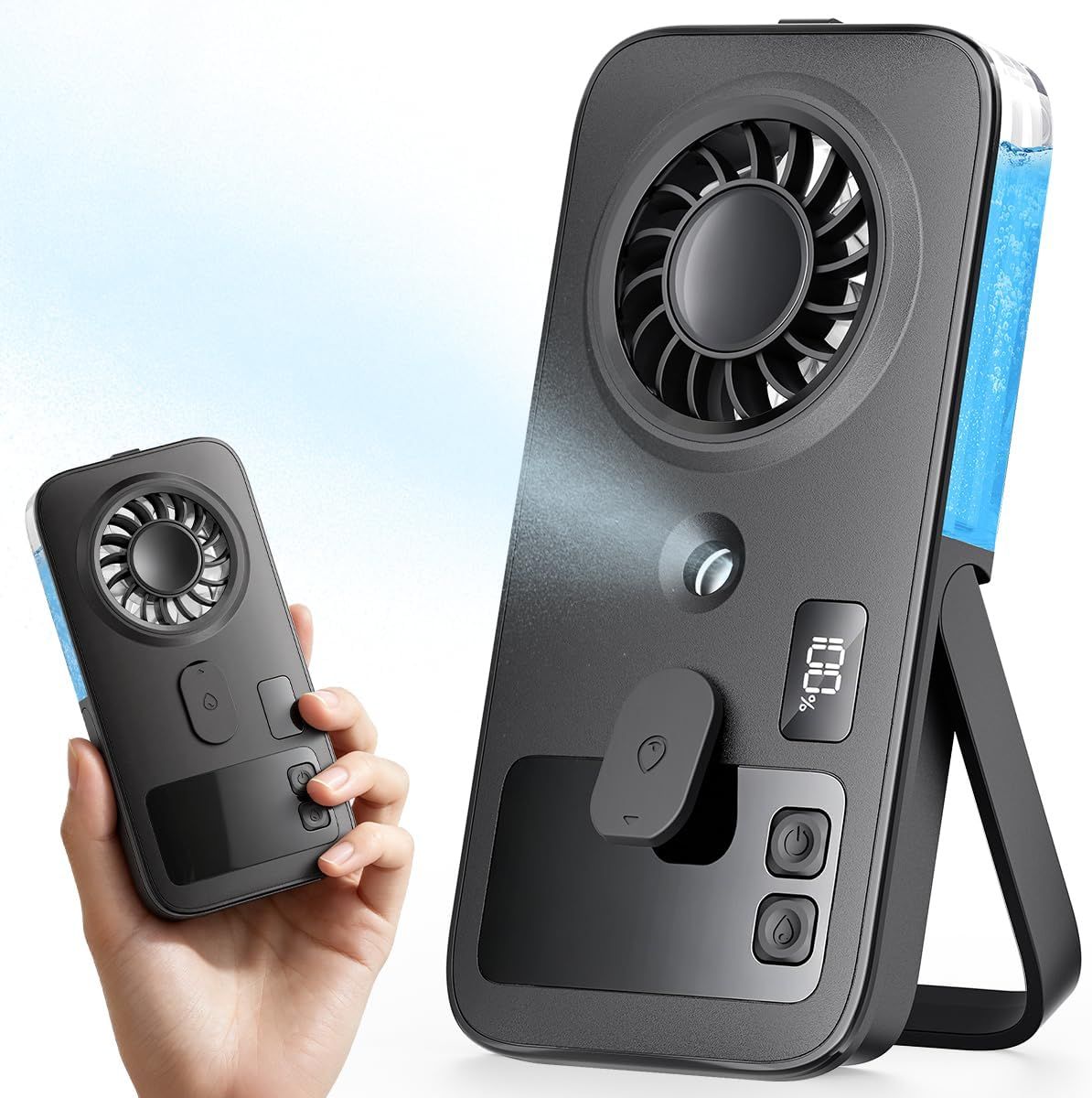 Mini Handheld Misting Fan