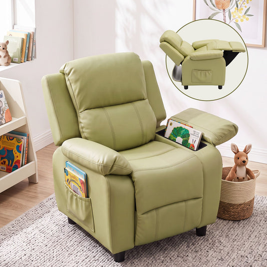 Keezi Kids Recliner Chair PU Leather