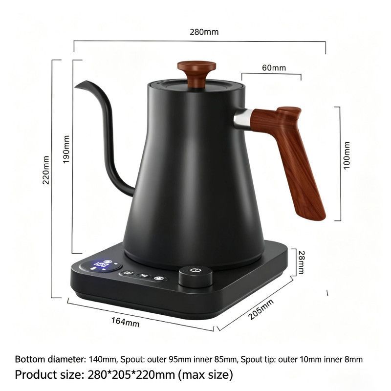 Gooseneck Electric Kettle - 0.9L