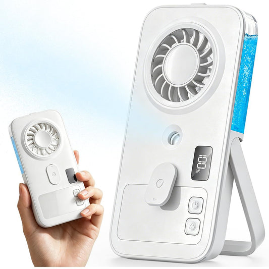 Mini Handheld Misting Fan