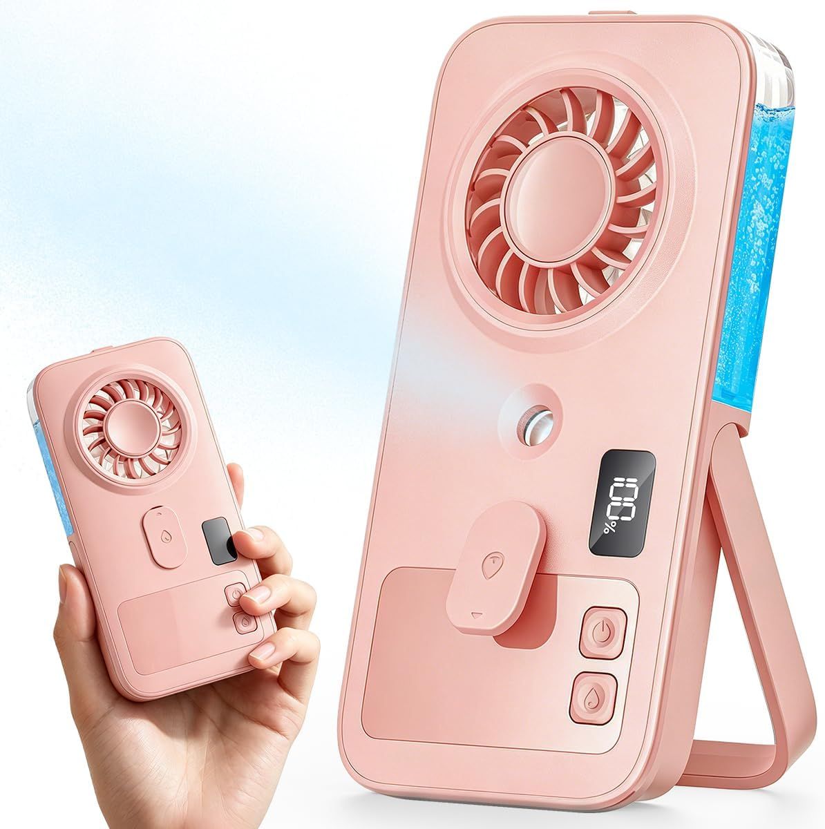 Mini Handheld Misting Fan